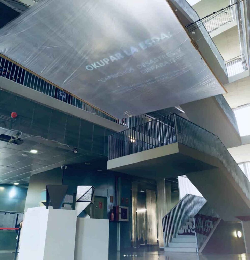 techo de la exposicion